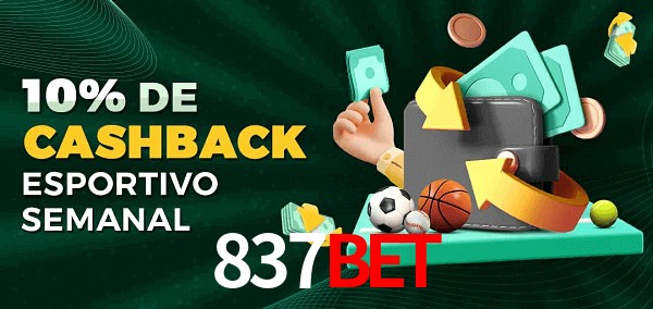 10% de bônus de cashback na 837bet